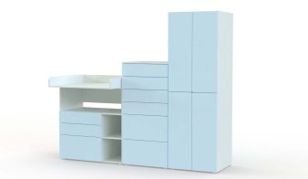 Детская комната Смостад Платса Smastad Platsa 1 для девочек