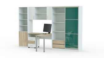 Детская стенка Лаванда BMS школьнику