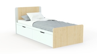 Кровать детская с ящиками Эмма BMS из МДФ