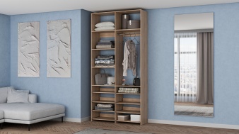 Стеллаж для одежды Мирта 83 BMS по индивидуальному размеру