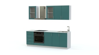 Кухонный гарнитур Лилия 2.3 м BMS фото