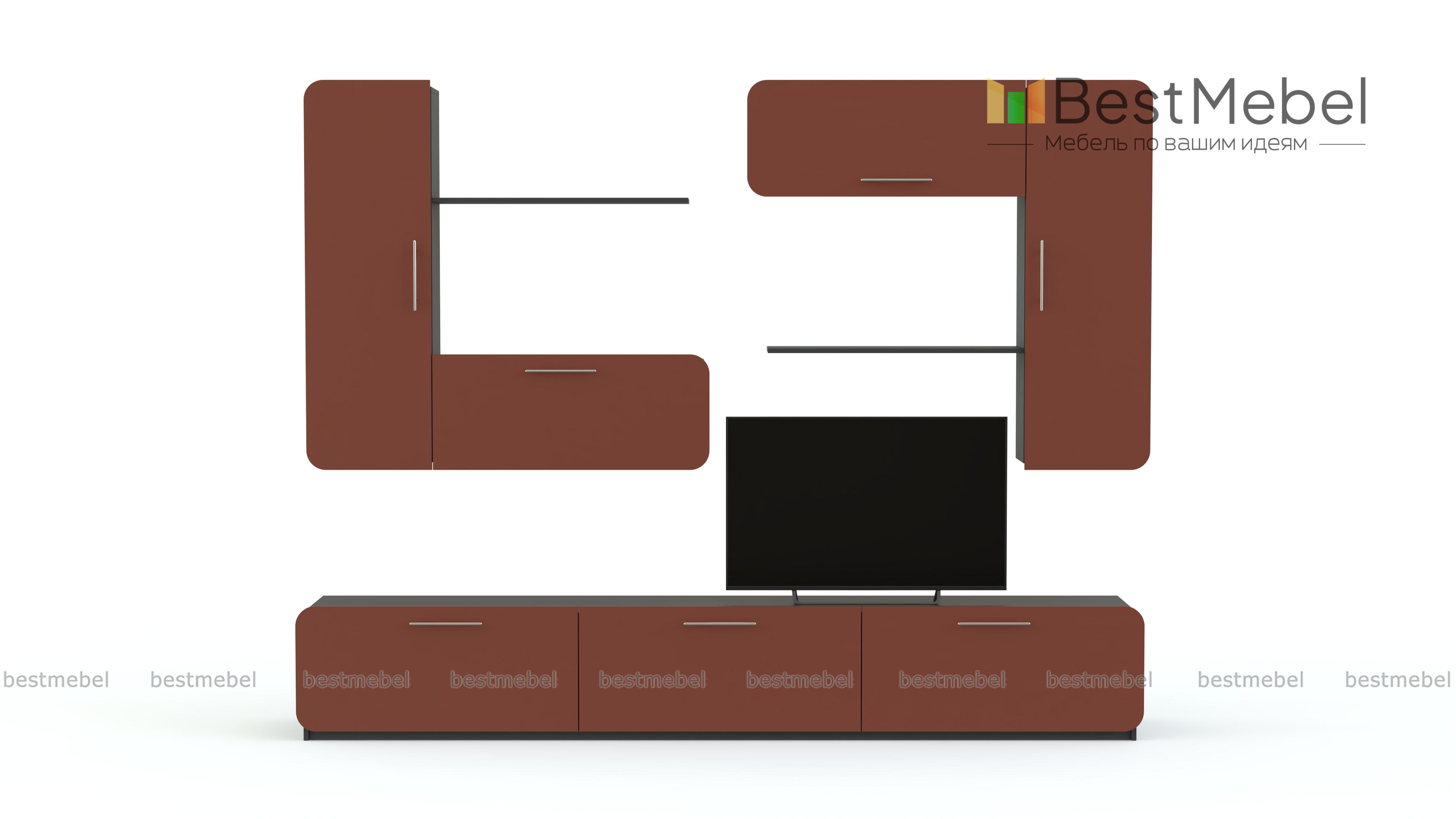 Стенка Модерно 3.1 BMS - Фото