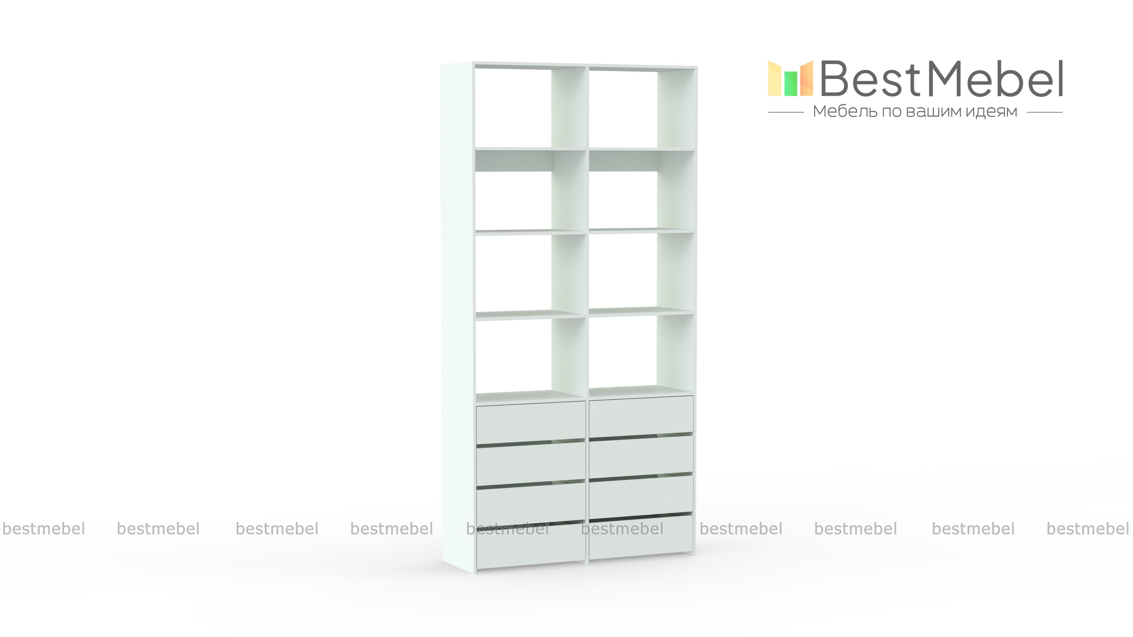 Стеллаж для одежды Мирта 40 BMS - Фото