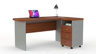 Стол с выкатной тумбой Офис-2 BMS (1500х800х450)