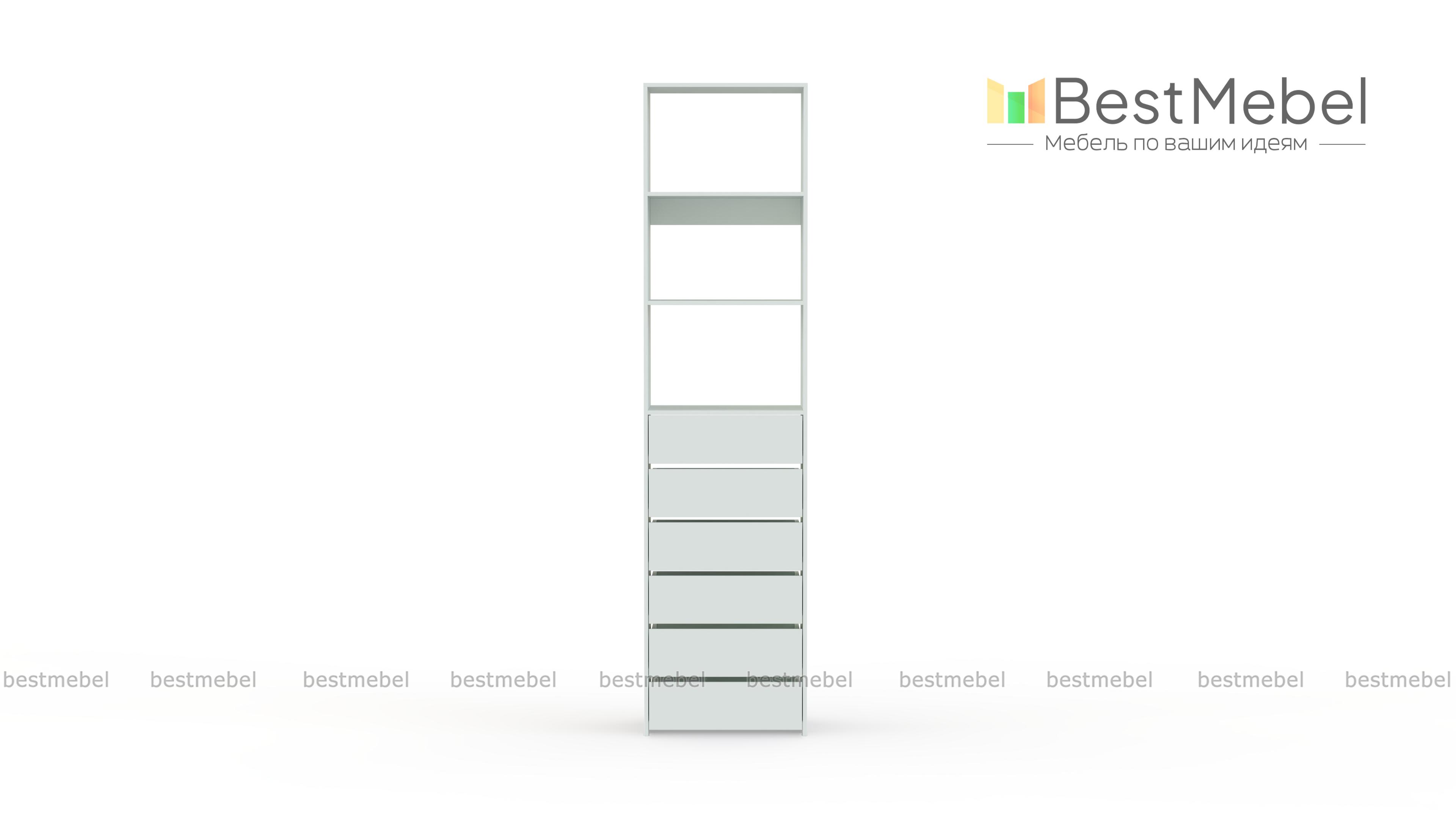Стеллаж для одежды Мирта 37 BMS - Фото