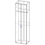 Распашной шкаф Bauhaus 8-2 BMS(Платяной отсек (станд. 2))