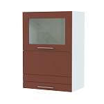 Шкаф  Олимпия  навесной горизонтальный со стеклом BMS - Фото 5