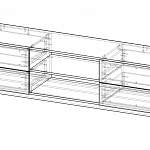 Схема сборки ТВ тумба UU61 BMS