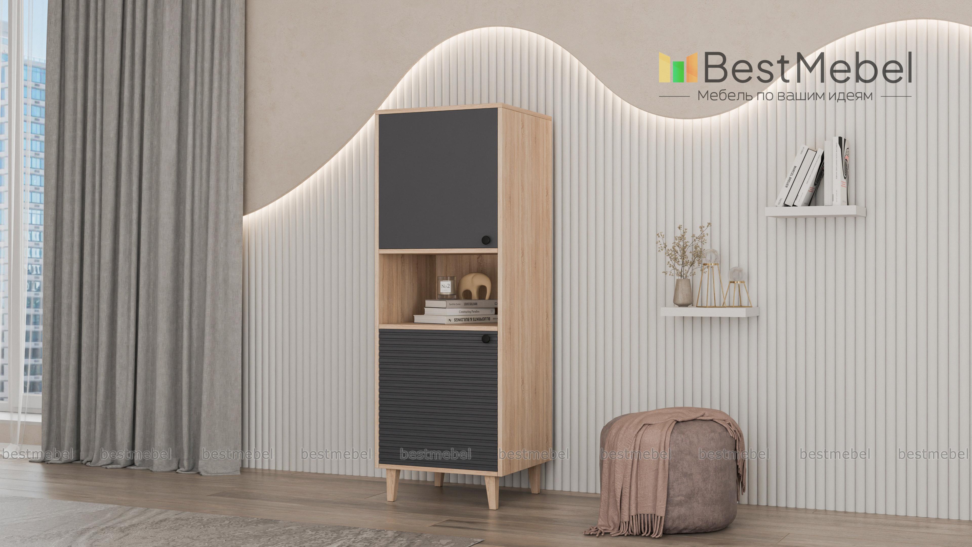 Стеллаж Брукс 2 BMS - Фото