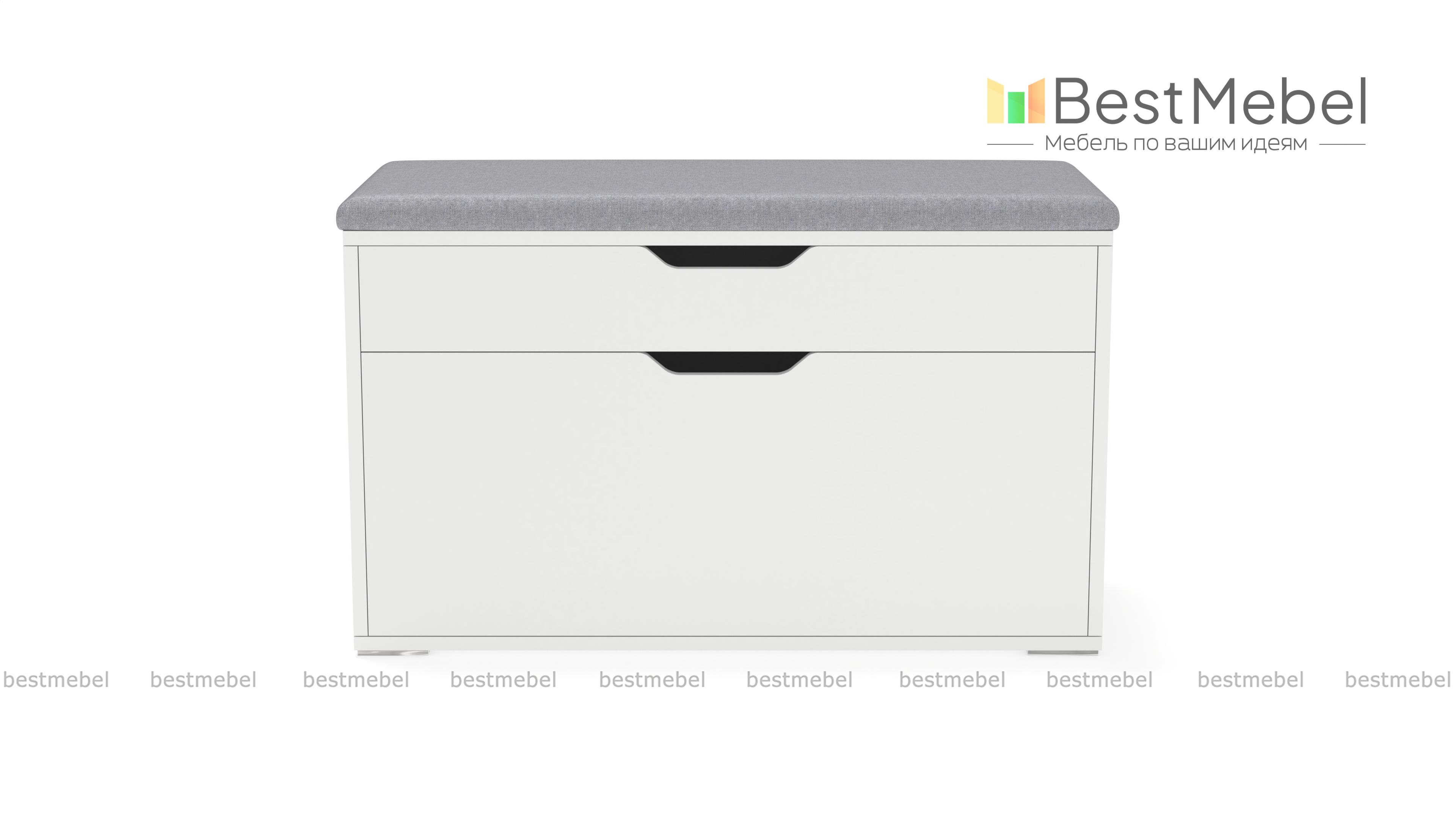 Обувница Конни с сиденьем BMS - Фото