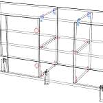 Схема сборки Тумба под ТВ Патрис 14 BMS