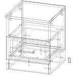 Схема сборки Прикроватная тумба Рамона 3 BMS