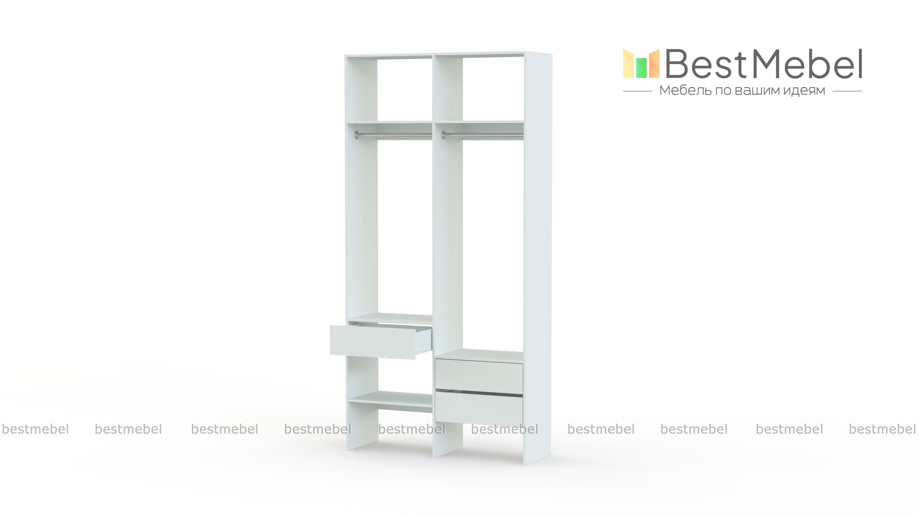 Стеллаж для одежды Мирта 43 BMS - Фото