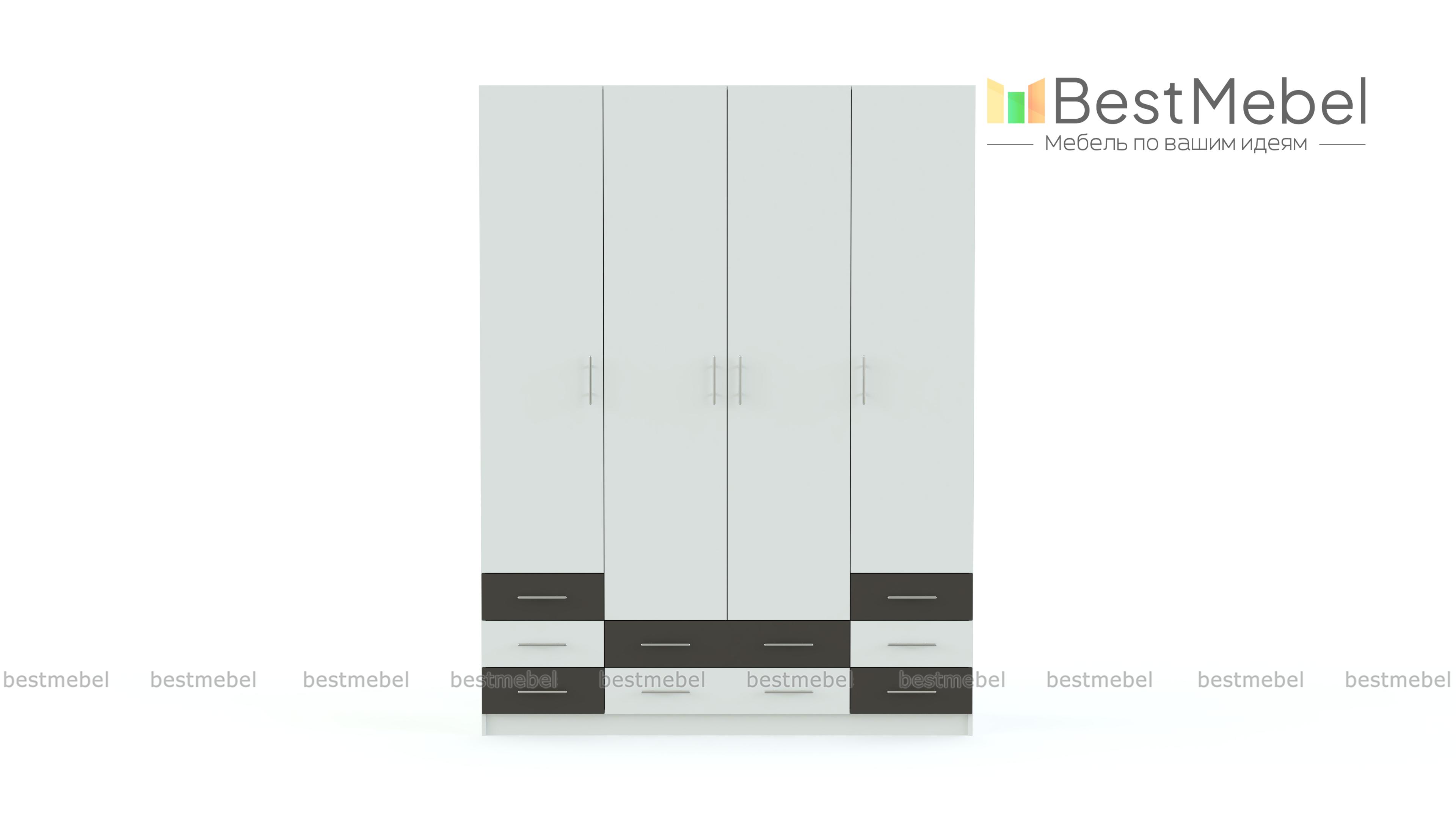 Распашной шкаф Гамма 18 BMS - Фото