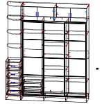 Схема сборки Шкаф-купе Дональд 5 BMS