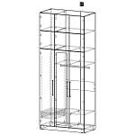 Шкаф распашной Остин Нео 18 BMS