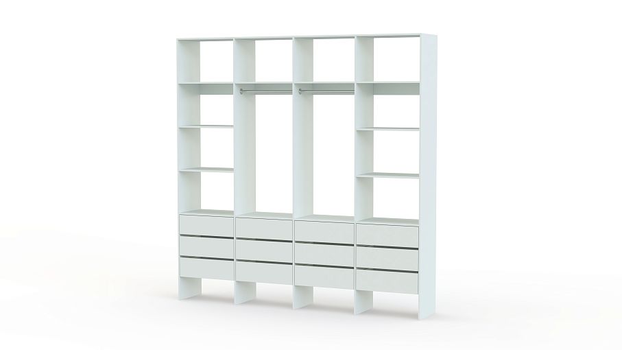 Стеллаж для одежды Мирта 64 BMS - Фото