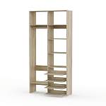 Стеллаж для одежды Мирта 79 BMS - Фото 2