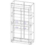 Схема сборки Шкаф распашной Керри 7 BMS