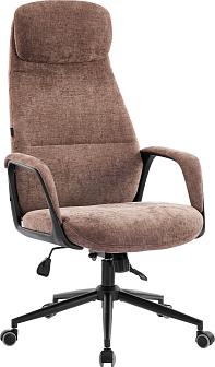 Кресло руководителя Отто Блэк коричневого цвета