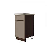 Шкаф нижний с 1-ой дверцей и ящиком Фьюжн BMS - Фото 10