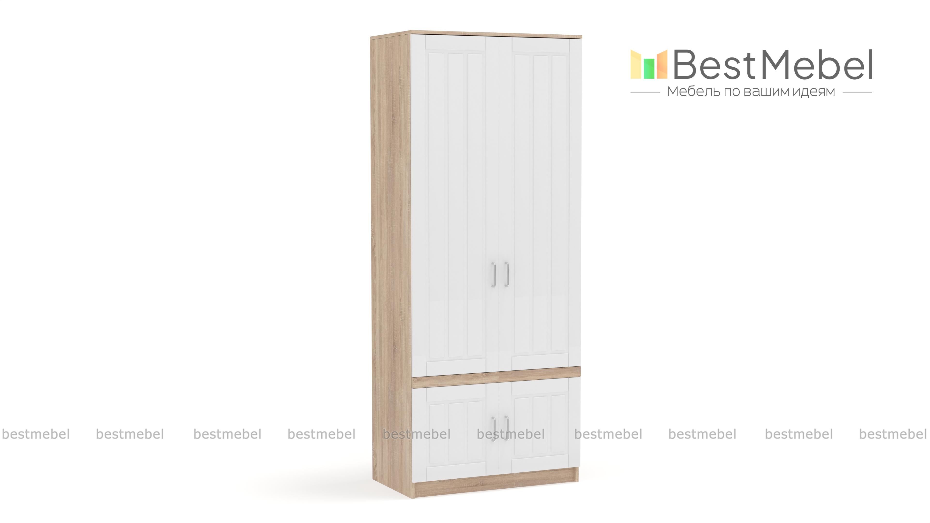 Шкаф Соната 2-х дверный СТЛ.272.01 BMS - Фото