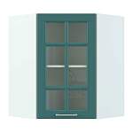 Шкаф верхний угловой остекленный Европа BMS - Фото 5