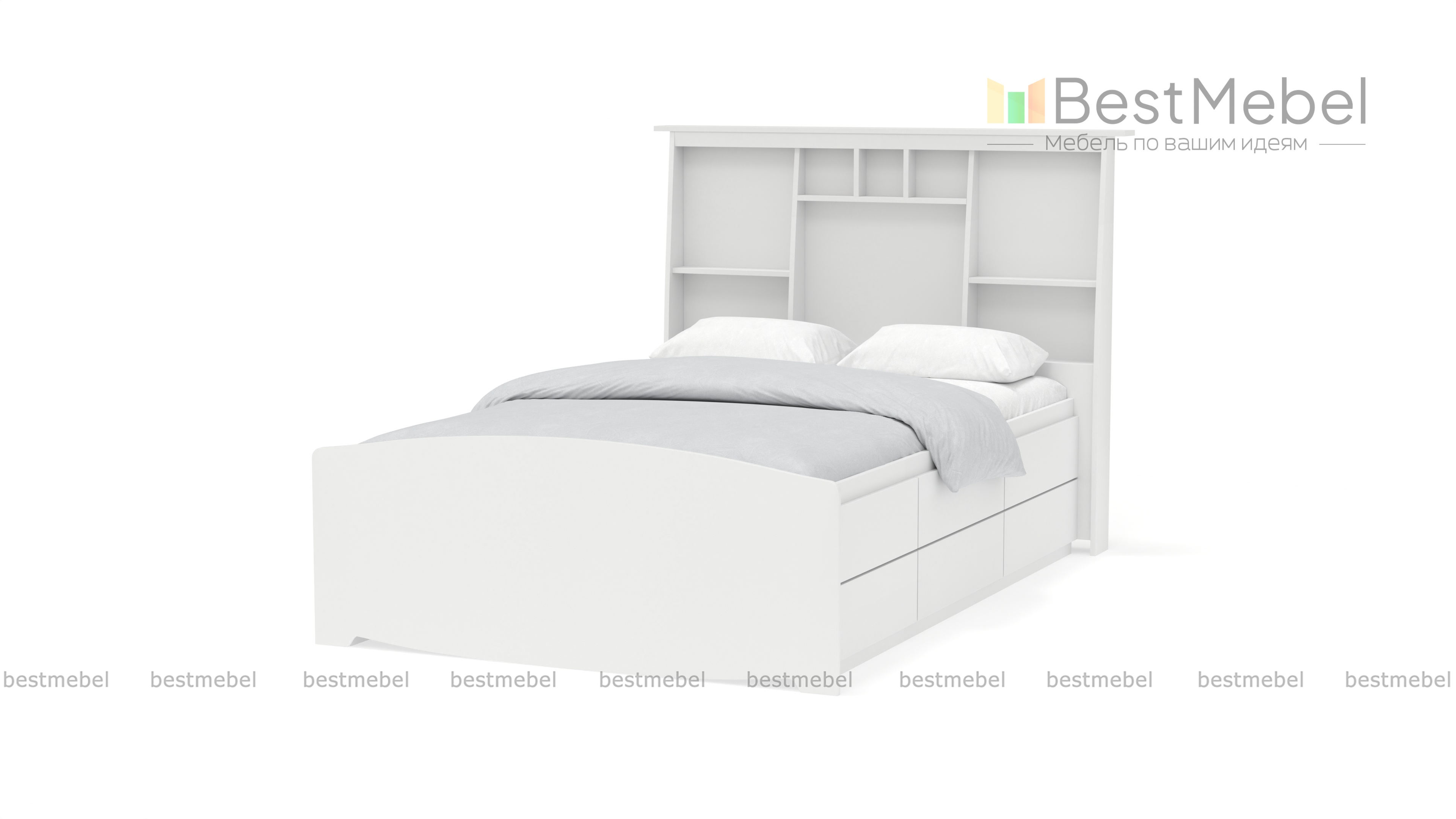 Кровать с ящиком Фанни 9 BMS