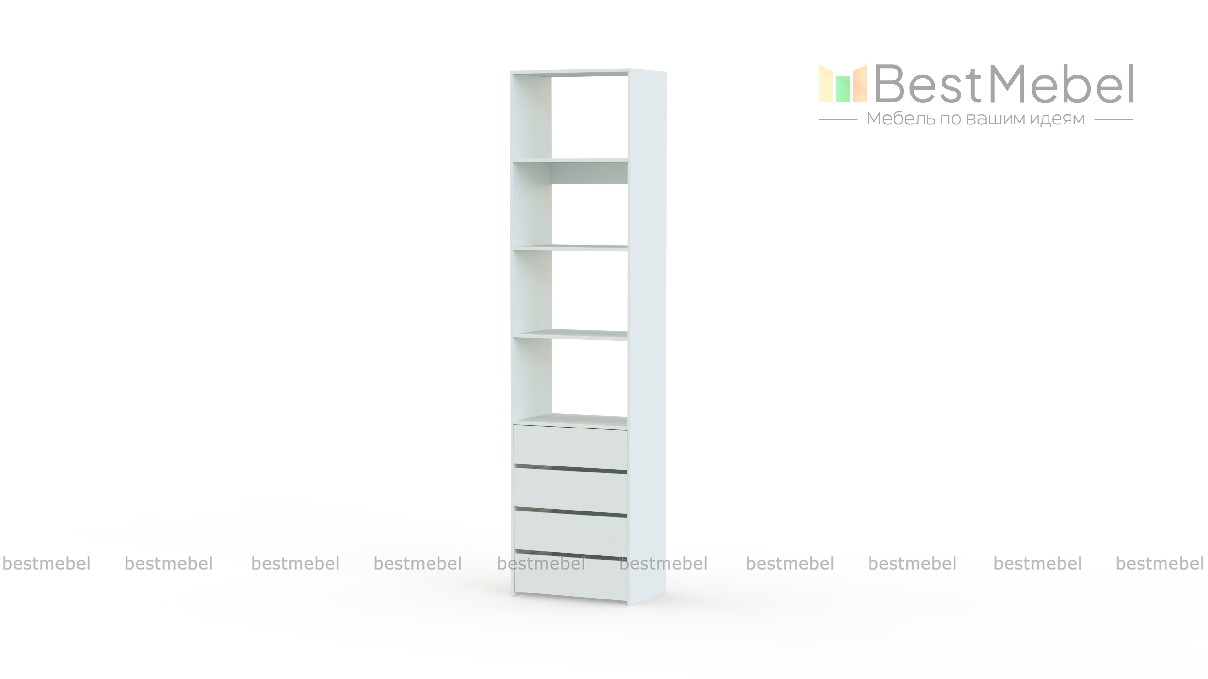 Стеллаж для одежды Мирта 35 BMS