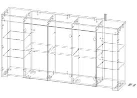 Комод Бронкс  (1600х850х300)
