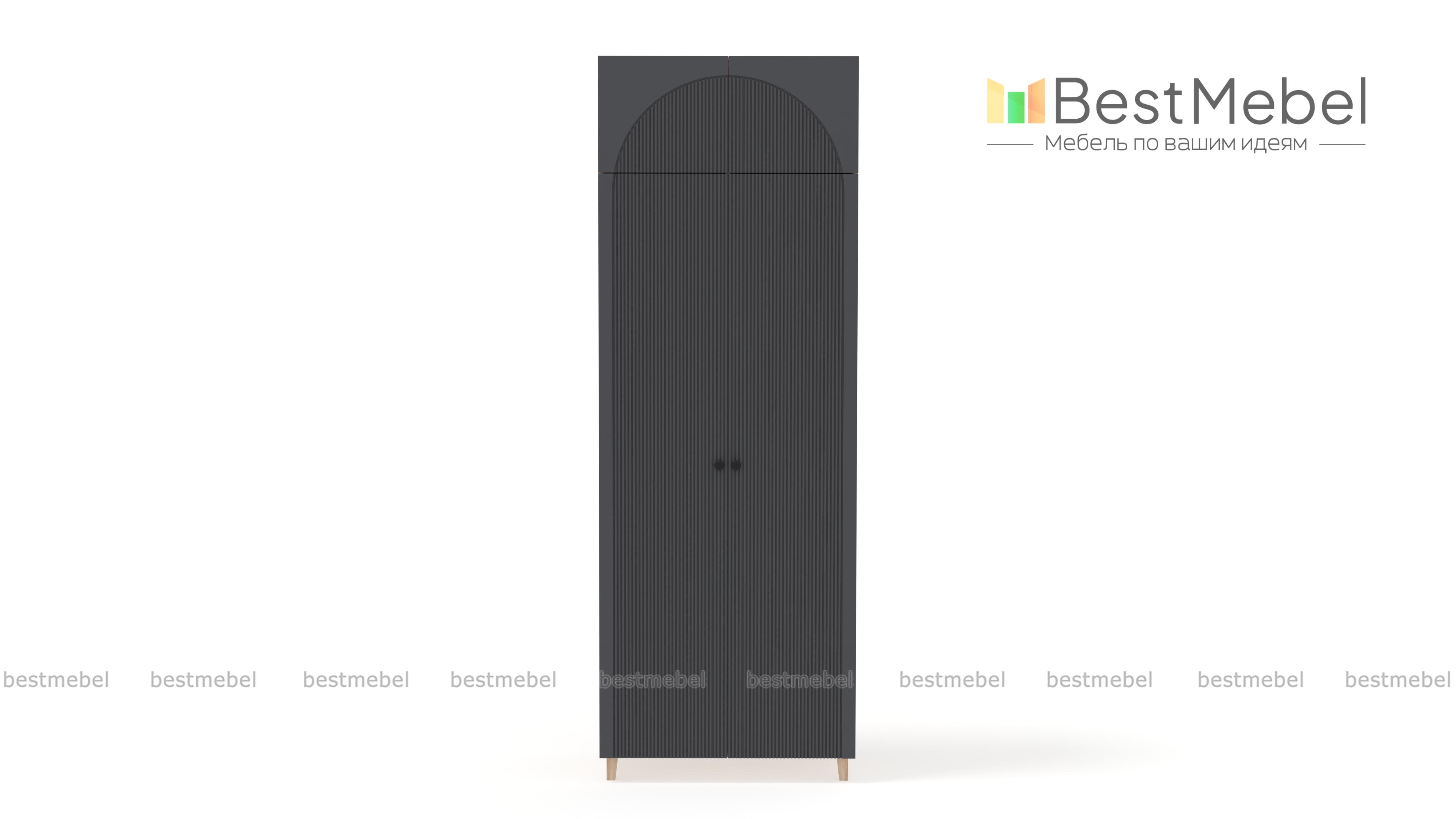 Шкаф распашной Вивьен 5 BMS - Фото