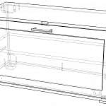 Чертеж Тумба Вече Лайт Т-81 BMS