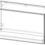 Чертеж Тумба Модерн 4.2 BMS