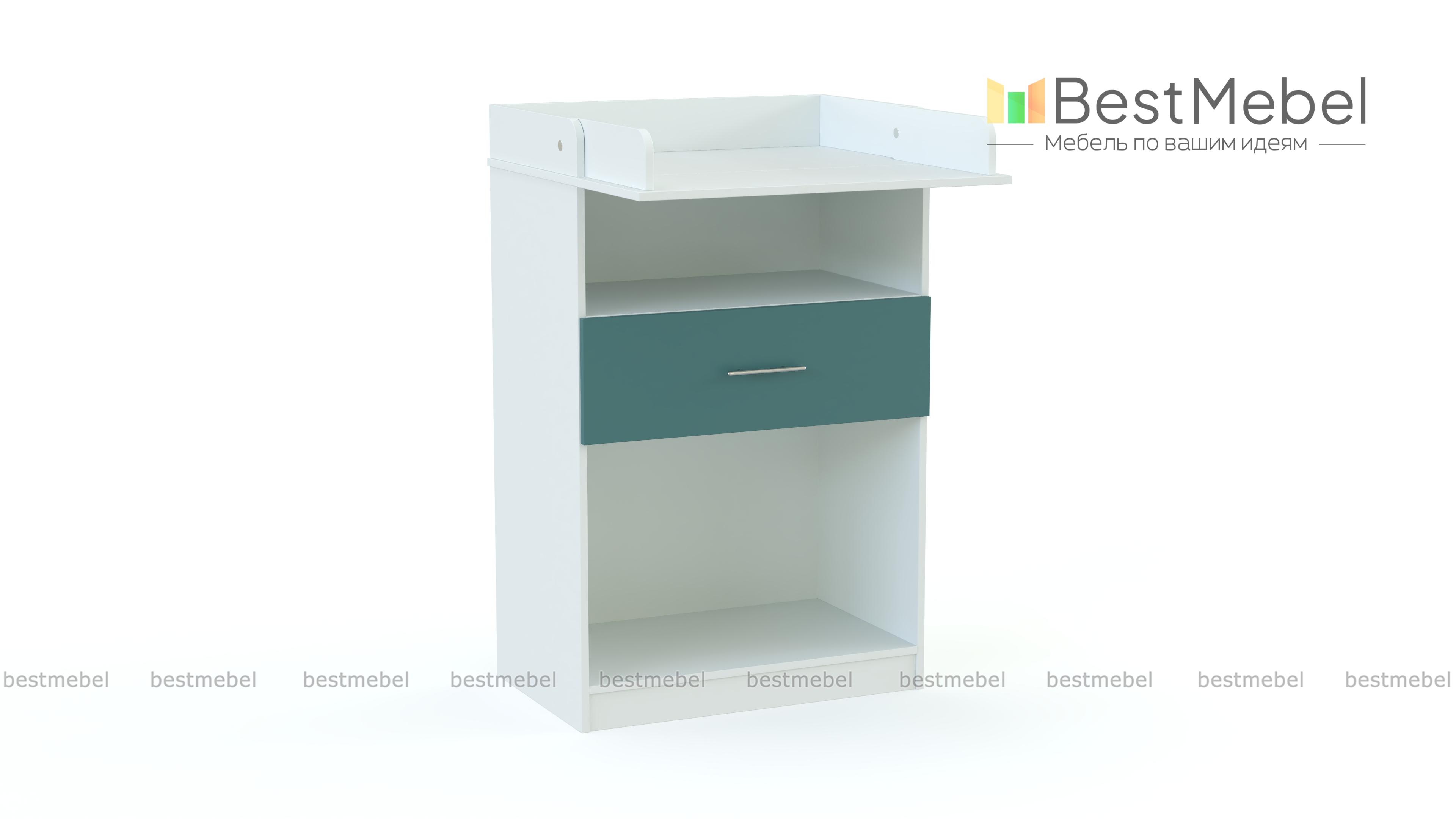 Пеленальный комод Аляска 2 BMS - Фото