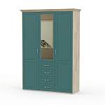 Распашной шкаф Мирма 4 BMS - Фото 5