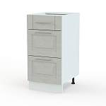 Шкаф нижний с 3-мя выдвижными ящиками Ирен BMS - Фото 4