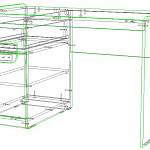 Схема сборки Стол письменный для школьника Лайф-3 BMS