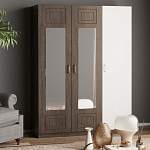 Шкаф с зеркалом Анастасия 3 BMS - Фото 11