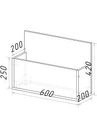 ЭСКИЗ Ин Проект Полка №000101028  (600х420х200)