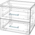 Схема сборки Тумба прикроватная Милена Мл1-11 BMS