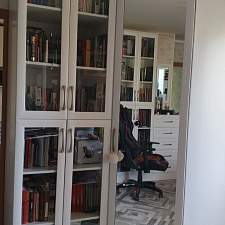 Угловой шкаф Kantri с зеркалом BMS