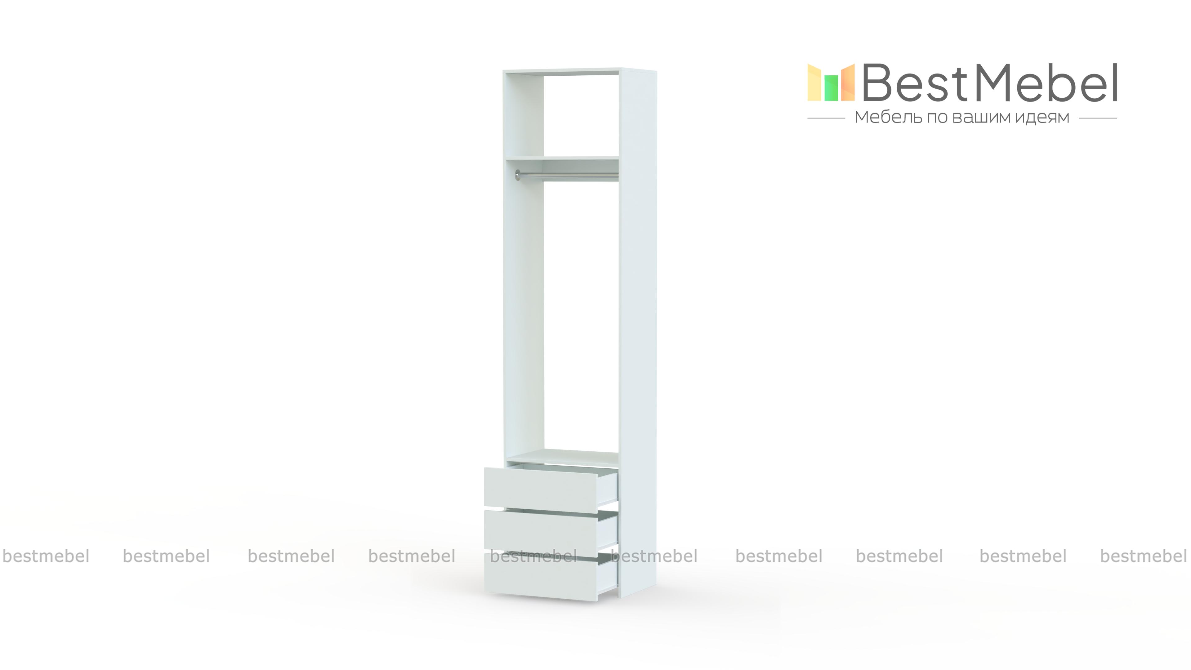 Стеллаж для одежды Мирта 33 BMS - Фото