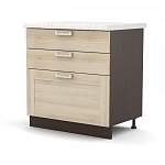 Шкаф нижний с 3-мя ящиками Лофт BMS - Фото 10