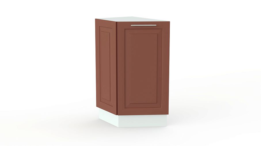 Шкаф нижний торцевой с фальшпанелью Ирен BMS - Фото